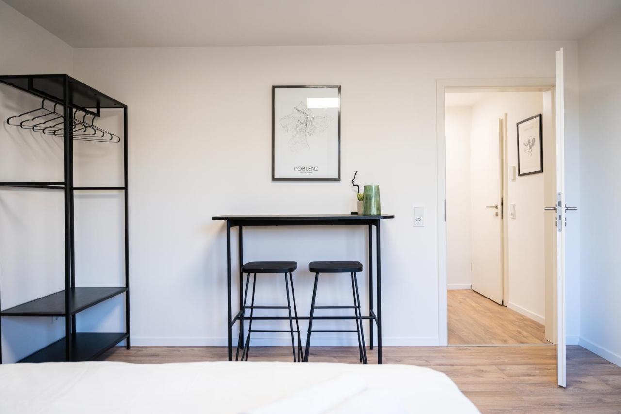 Apartment Jawo Koblenz Modern & Zentral, Kueche & Wifi *